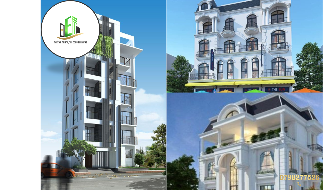 Mẫu thiết kế khách sạn mini hiện đại với không gian xanh mát và hệ thống lấy sáng tự nhiên tối ưu.