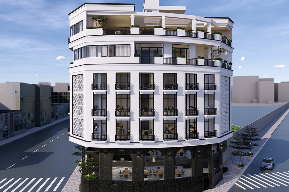 Thiết kế nhà ở kết hợp văn phòng cho thuê mang lại nguồn thu nhập mơ ước